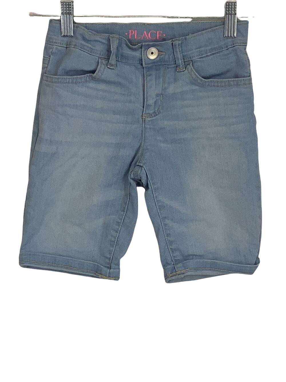 The Children’s Place Denim Blue Bermuda Jean Short